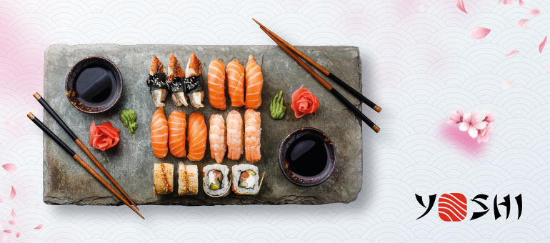 Yoshi Sushi на 10% дешевле!